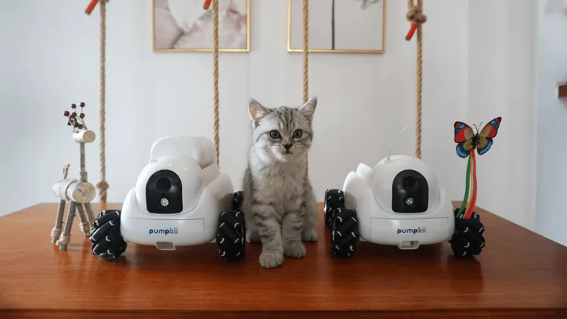Pumpkii Pet Camera Robot by Pumpkii