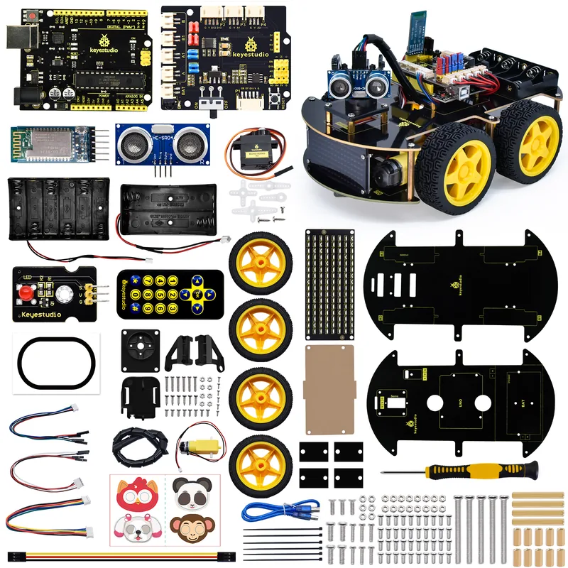 4WD Smart Car V2.0 by Keyestudio